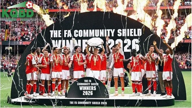 Kết quả Arsenal cập nhật KQ Arsenal mới nhất 2026